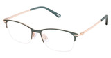 Kliik:denmark Eyeglasses K-782 MOSS ROSE GOLD/M216