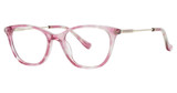 kensie Eyeglasses Breezy Pink Clouds/PK