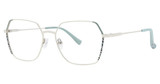 kensie Jazzy Seafoam Stripes/SF