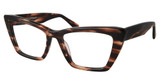 Derek Lam Eyeglasses BLAIR TIGER STRIPE
