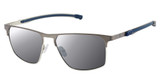 Champion Eyeglasses STEELE MATTE GUN/SILV/C03