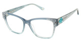 Jimmy Crystal New York Eyeglasses Cambrils Azure/AZURE