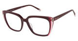 Champion Eyeglasses MARGOT BURGUNDY/ROSE/C03