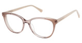 Ann Taylor Eyeglasses AT356 TRANSLUC BLUSH/C03