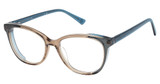 Ann Taylor Eyeglasses AT356 TRANSLUC TAUPE/C01