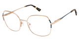 Ann Taylor Eyeglasses AT357 ROSE GOLD/C02