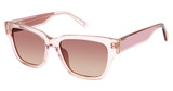 Ann Taylor Eyeglasses ATP932 TRANSLUC BLUSH/C03