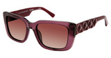 Ann Taylor Eyeglasses ATP935 TRANSLUC PLUM/C03