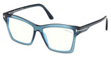 Tom Ford Eyeglasses FT5964-B blue/other/092