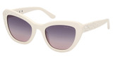 Guess? Eyeglasses GM00016 white / gradient smoke/21B
