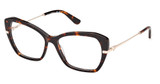 Guess? Eyeglasses GU50183 dark havana/052