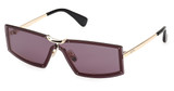 MaxMara MM0118 gold / smoke/32A