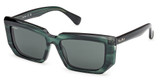 MaxMara Eyeglasses MM0126 dark green/other / green/98N