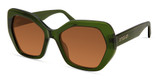 Derek Lam Eyeglasses TANYA SAGE CRYSTAL (SAGE)