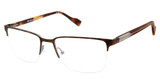Ben Sherman Eyeglasses CRESCENT BROWN TORTOISE/C01