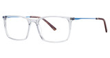 Wired Eyeglasses 6095 Grey Crystal/Blue