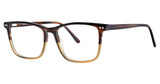 Elan Collection Eyeglasses 3726 Brown/Olive