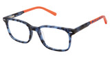 Superflex Eyeglasses SFK-318 MATTE BLUE ORANGE/M401