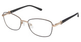 Superflex Eyeglasses SF-1186T BLACK ROSE GOLD/S200