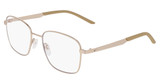 Nike Eyeglasses NIKE TRAVELER FLOW BL IB3677X SATIN GOLD / BLUE LIGHT/722