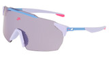 Nike Eyeglasses NIKE LIMITLESS SHIELD IB3521X AMETHYST TINT / BLUE FLASH/538