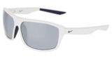 Nike Eyeglasses NIKE PREMIER STRIDE IB3286X WHITE / CHROME MIRROR/100