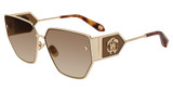 Roberto Cavalli Eyeglasses SRC092 Shiny Total Rose Gold 0300