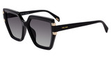Police Eyeglasses SPLP46M Shiny Black 0700