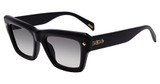 Police Eyeglasses SPLP48M Shiny Black 0700