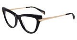 Police Eyeglasses VPLP49M Shiny Black 0700