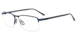 Porsche Eyeglasses P8765 Blue/Grey Titanium B000