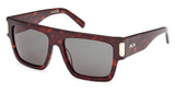 MCM Worldwide Eyeglasses MW0011 dark havana / green/52N