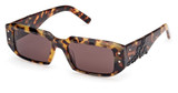 MCM Worldwide Eyeglasses MW0013 blonde havana / brown/53E