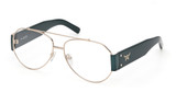 MCM Worldwide Eyeglasses MW5001 gold / smoke/32A