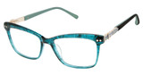 Barbour Eyeglasses BAOW019 teal horn fade/TEA