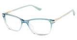 gx by GWEN STEFANI Eyeglasses GX856 teal/TEA
