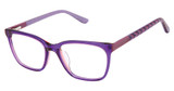 gx by GWEN STEFANI Eyeglasses GX855 purple/PUR
