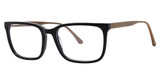 Giovani di Venezia Eyeglasses LUCAS Black/Pecan
