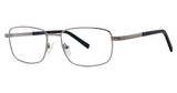 Giovani di Venezia Eyeglasses RICHARD Silver/Black matte