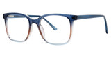 Modern Plastics II Eyeglasses GRADIENT Navy crystal/Brown