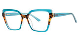 Modern Plastics II Eyeglasses SOULFUL Teal/Tortoise