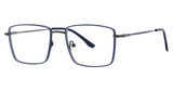 Modz Titanium Eyeglasses DIPLOMAT Matte Navy/Gunmetal