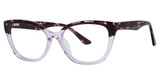 Modern Art Eyeglasses A634 Purple Tort/Plum