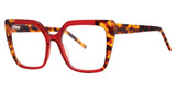 GB+ Eyeglasses DIVA Red/Tortoise