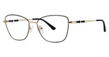 Genevieve Boutique Eyeglasses DARBY Black/Gold