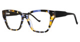 Genevieve Boutique Eyeglasses EMERSYN Topaz Marble