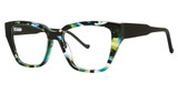 Genevieve Boutique Eyeglasses EMERSYN Jade Marble
