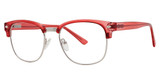 ModZ Eyeglasses ONTARIO Red/Silver
