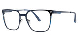Modern Times Eyeglasses STANDPOINT Navy/Blue