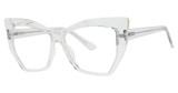 Modern Plastics II Eyeglasses KIMBER Crystal